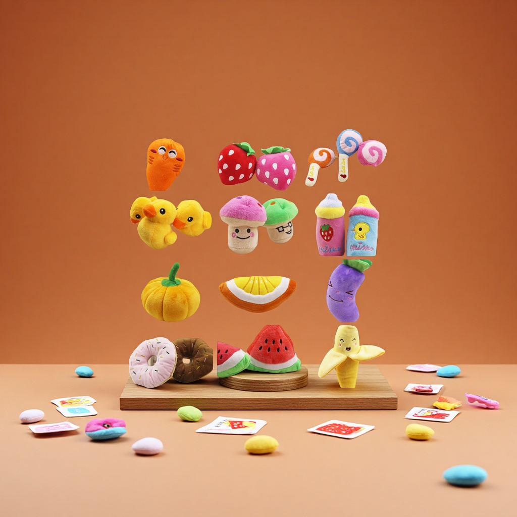 毛绒公仔、玩偶、娃娃实物图