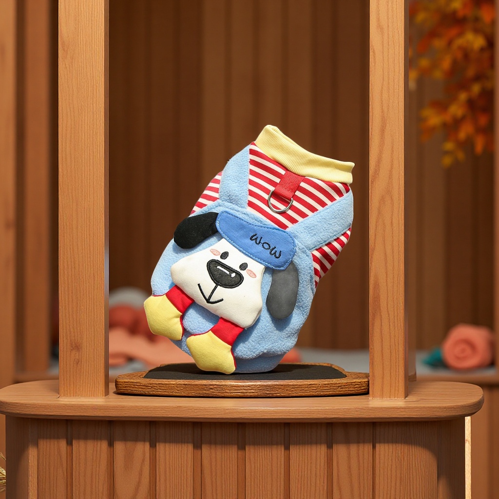 Teddy, bichon Frise, Golden Retriever, Corgi, autumn and winter pet plush cute dolls, cat clothes, pet clothing and supplies cross-border shipping Item Picture