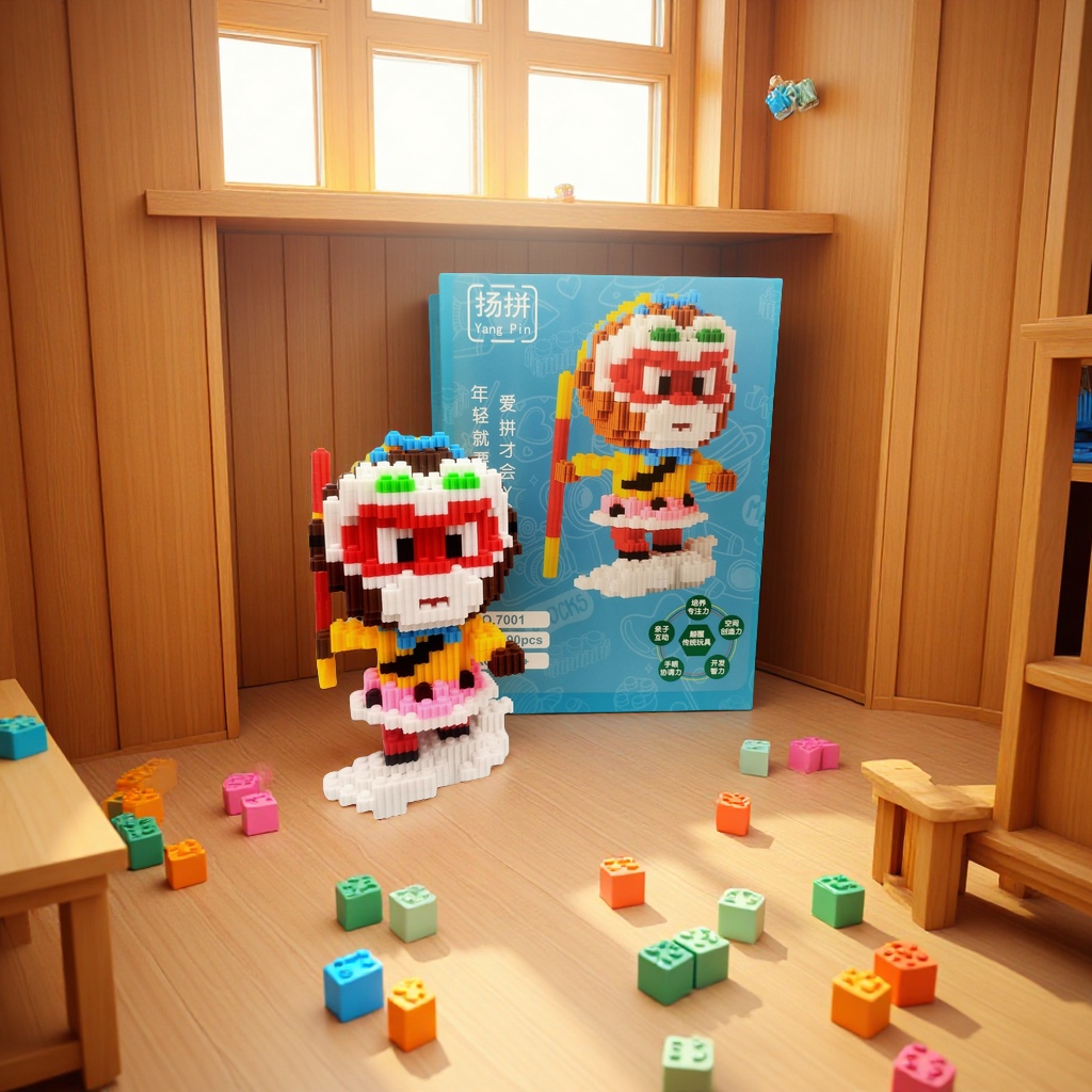 大颗粒积木实物图