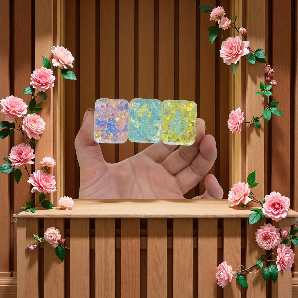 亮片麻将抖音直播爆款时尚桌面娱乐休闲游戏新款热销款