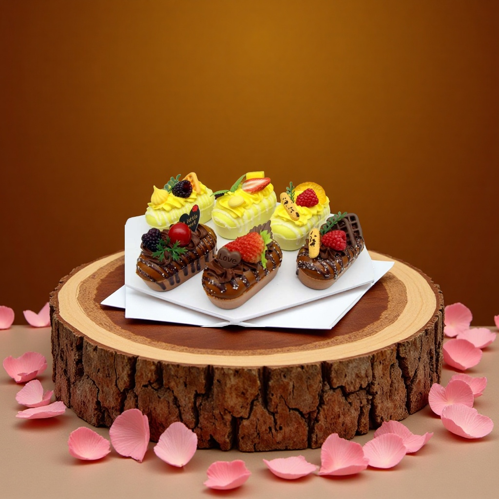 塑料蛋糕插签蛋糕装饰圣诞插件节日烘焙用品创意装饰材料多款可选