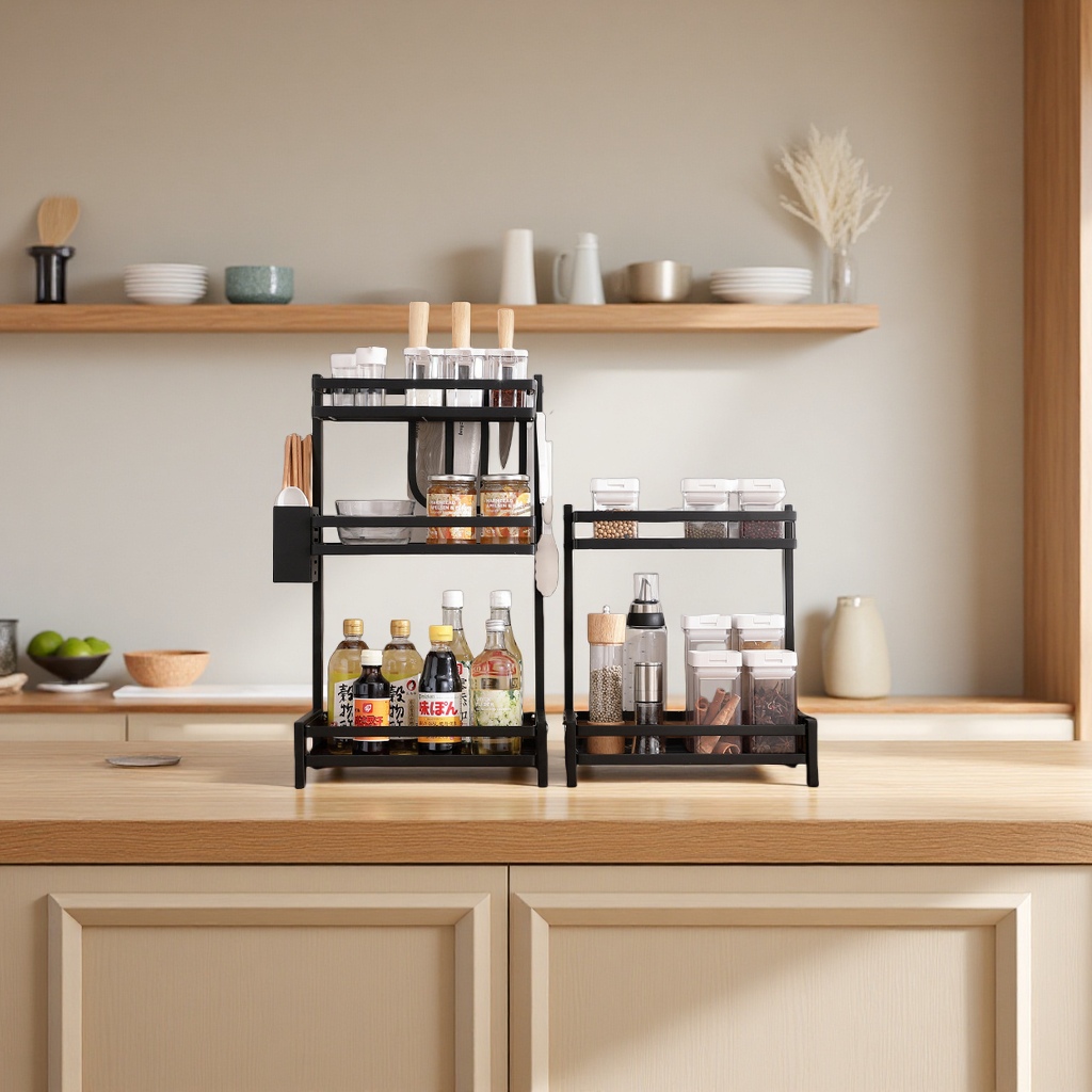 置物架/厨房置物架/厨房用品/不锈钢柜子/刀架不锈钢产品图