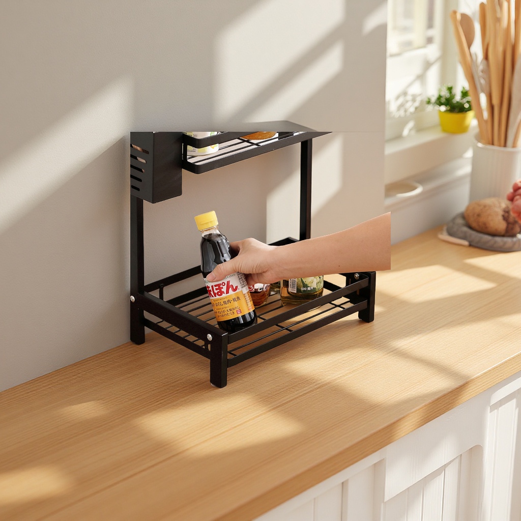 厨房置物架实物图