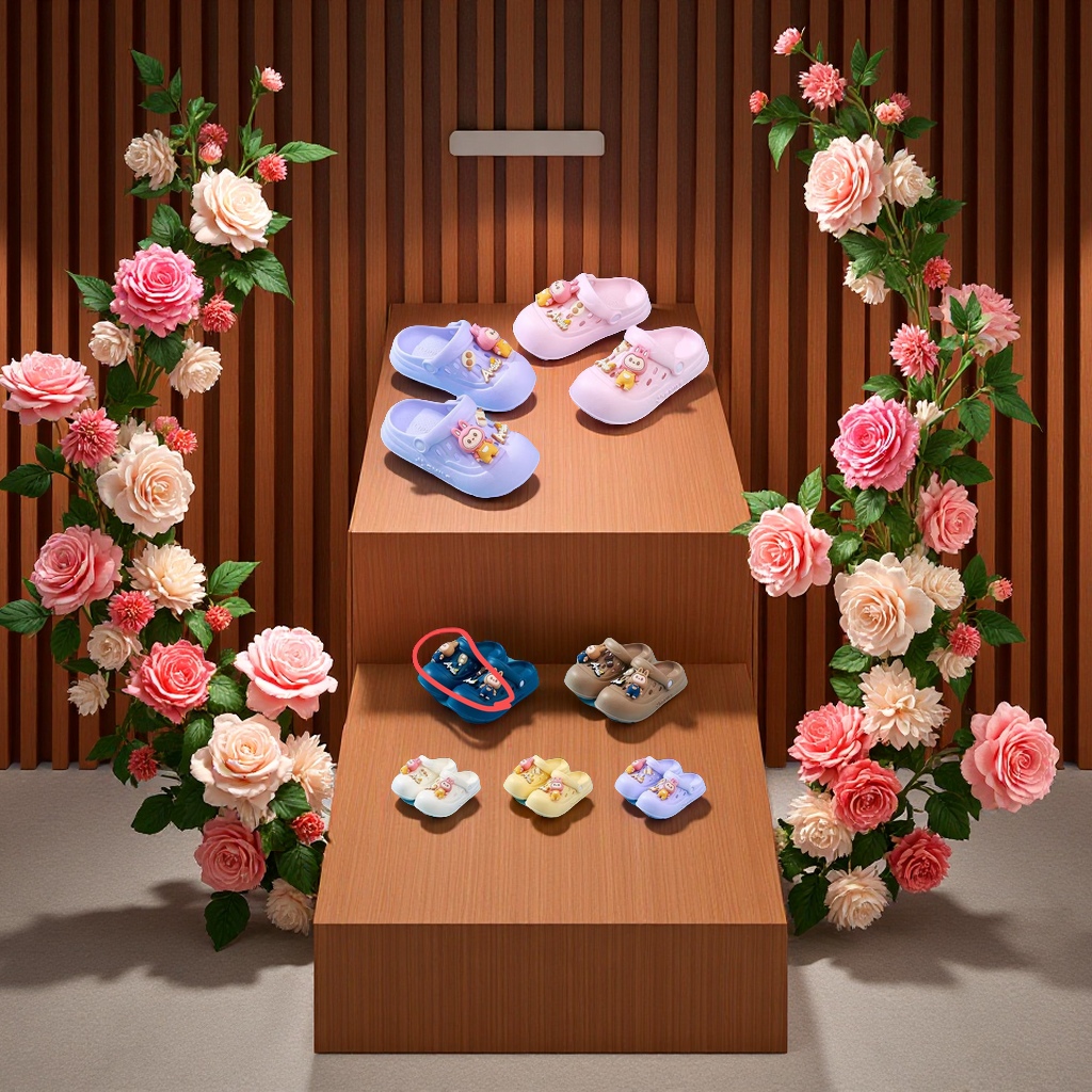 男女童休闲拖鞋夏季凉拖防滑宝宝儿童居家鞋运动鞋款多色可选