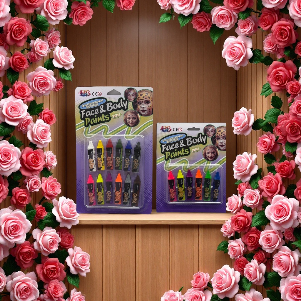 创意油画棒套装12色儿童绘画彩色棒画笔学生美术用品便携