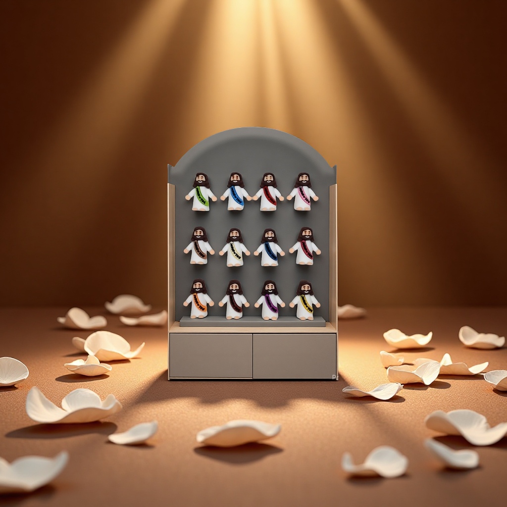 耶稣迷你小公仔产品图