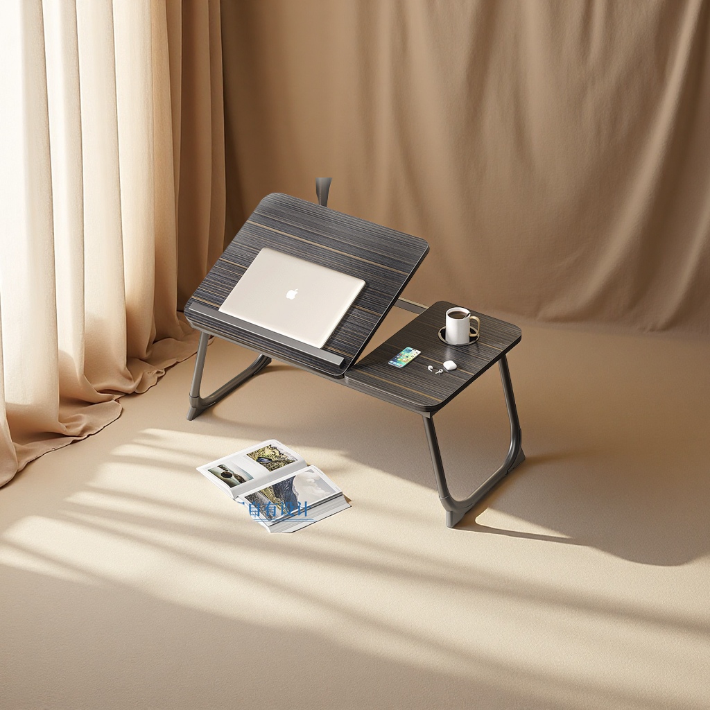 办公桌床上便携式折叠小桌子家用学习书桌卧室学生宿舍简约款数码电脑支架