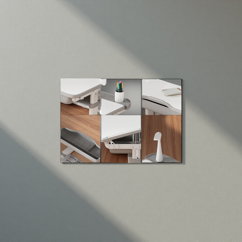 儿童学习桌椅实物图