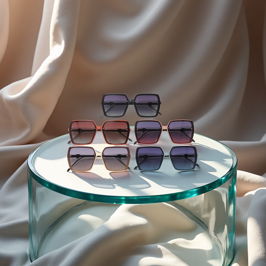 The new anti-ultraviolet polarized women's sunglasses are fashionable, trendy and high-end. They are the best-selling sunglasses, clothing and accessories on Douyin Live streaming details Picture