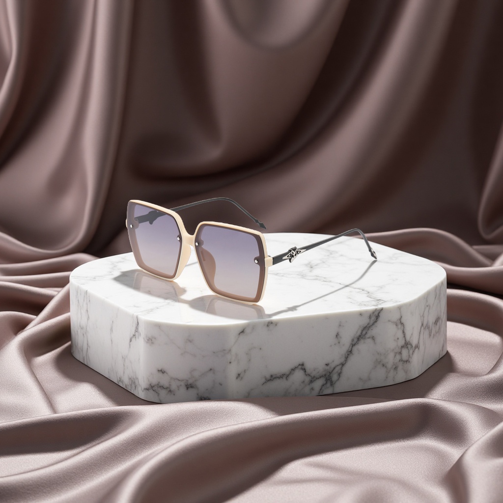 The new anti-ultraviolet polarized women's sunglasses are fashionable, trendy and high-end. They are the best-selling sunglasses, clothing and accessories on Douyin Live streaming Application Scenario