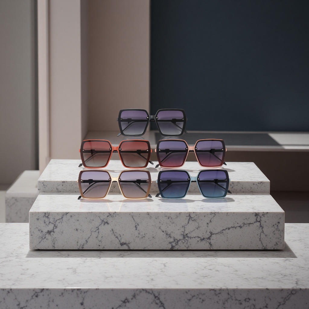 The new anti-ultraviolet polarized women's sunglasses are fashionable, trendy and high-end. They are best-selling sunglasses, clothing and accessories for Douyin live streaming details Picture