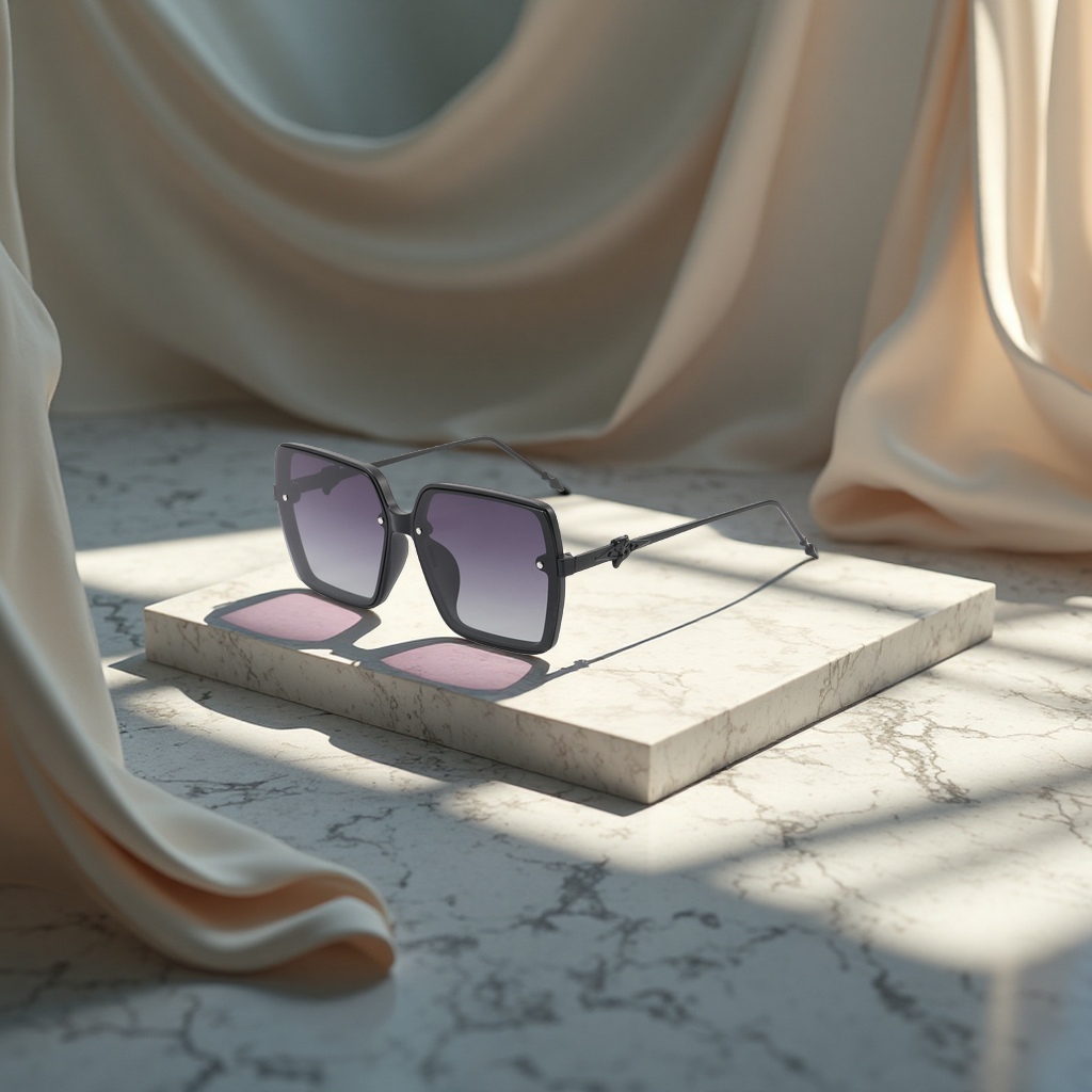 The new anti-ultraviolet polarized women's sunglasses are fashionable, trendy and high-end. They are best-selling sunglasses, clothing and accessories for Douyin live streaming Specification image