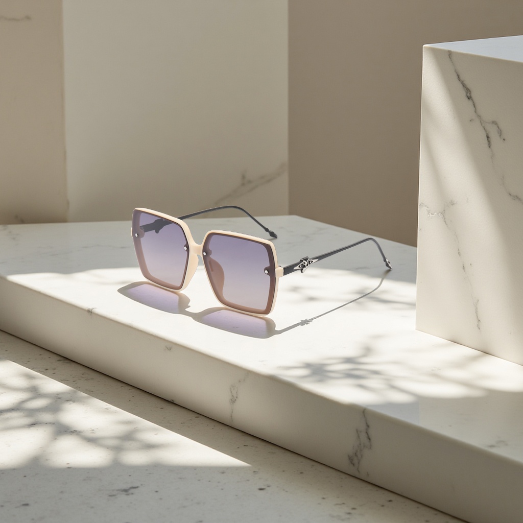 The new anti-ultraviolet polarized women's sunglasses are fashionable, trendy and high-end. They are best-selling sunglasses, clothing and accessories for Douyin live streaming Application Scenario