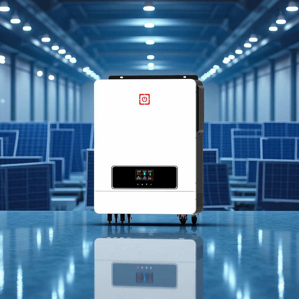 Factory wholesale 10.2KW hybrid solar inverter, dual-channel PVAC output off-grid and grid-connected photovoltaic inverter power supply, electrical and electronic