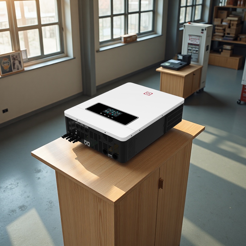 Fábrica al por mayor 10.2KW híbrido inversor solar de dos vías PVAC salida fuera de la red pv inversor poder electricista eléctrico Specification image