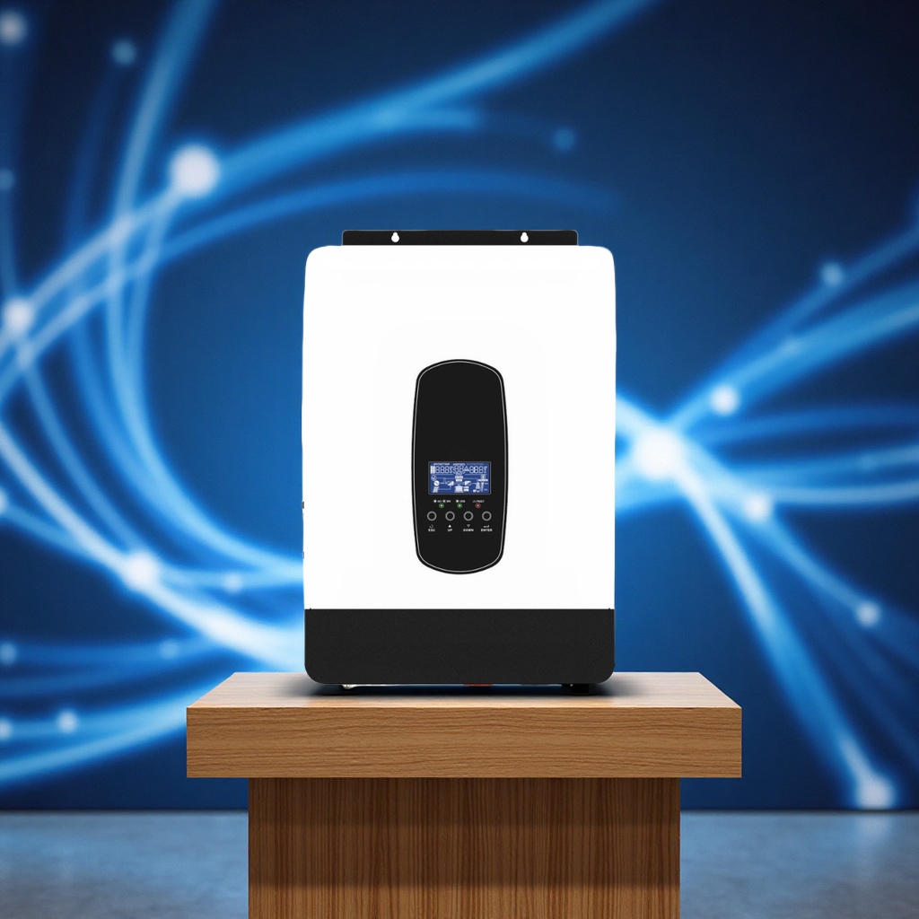 The 6.2KW48V to 220V reverse control all-in-one machine is equipped with an MPPT110APV55 wide-voltage photovoltaic inverter and a digital computer intelligent remote control