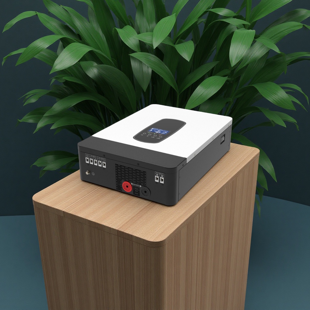 The 6.2KW48V to 220V reverse control all-in-one machine is equipped with an MPPT110APV55 wide-voltage photovoltaic inverter and a digital computer intelligent remote control Application Scenario