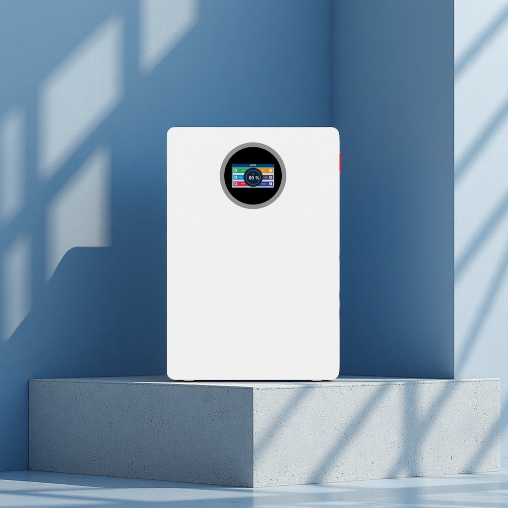 跨境5KW壁挂式储能锂电池25.6V200AH磷酸铁锂光伏太阳能蓄电系统智能手表数码电脑配件