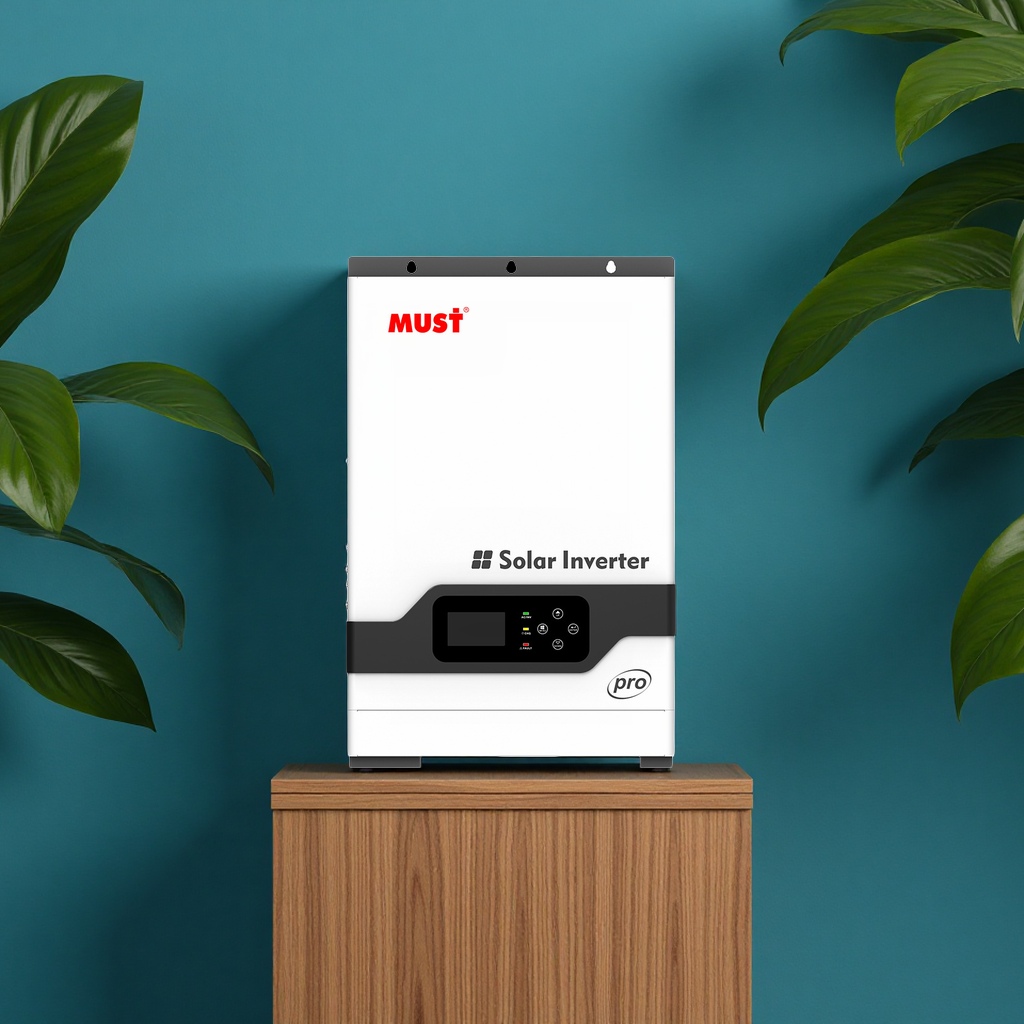 The MUST off-grid and grid-connected inverter 3KW household energy storage power supply is equipped with an MPPT80A450V electrical inverter