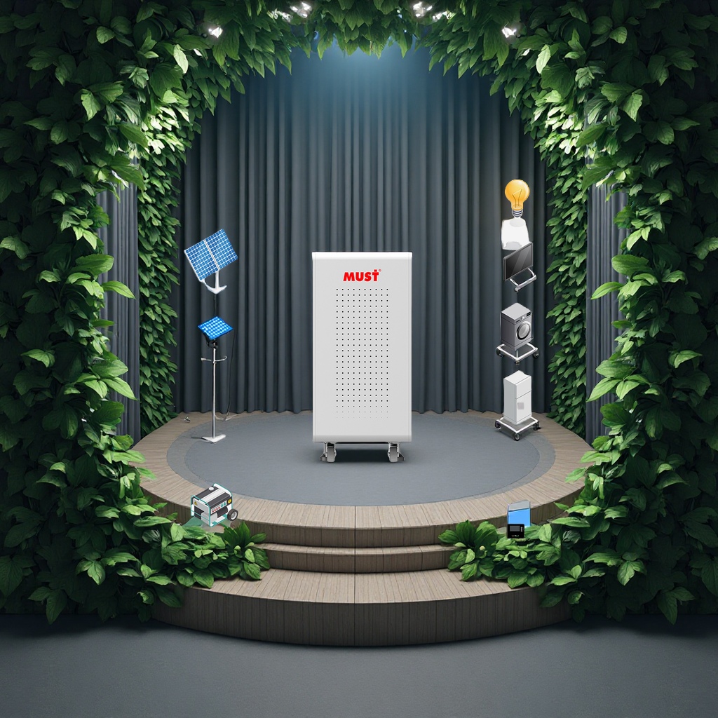 Three-phase off-grid and grid-connected inverter 12KW48V with built-in MPPT controller 180A photovoltaic energy storage integrated machine electrical and electronic inverter power supply Item Picture