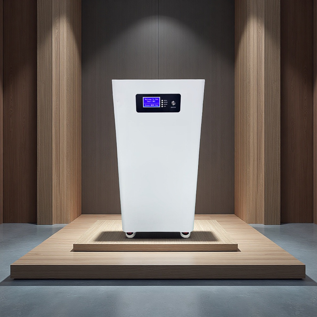 Floor-standing large-capacity lithium iron phosphate energy storage battery, 15KWH household photovoltaic outdoor power supply, 51.2V electrical equipment