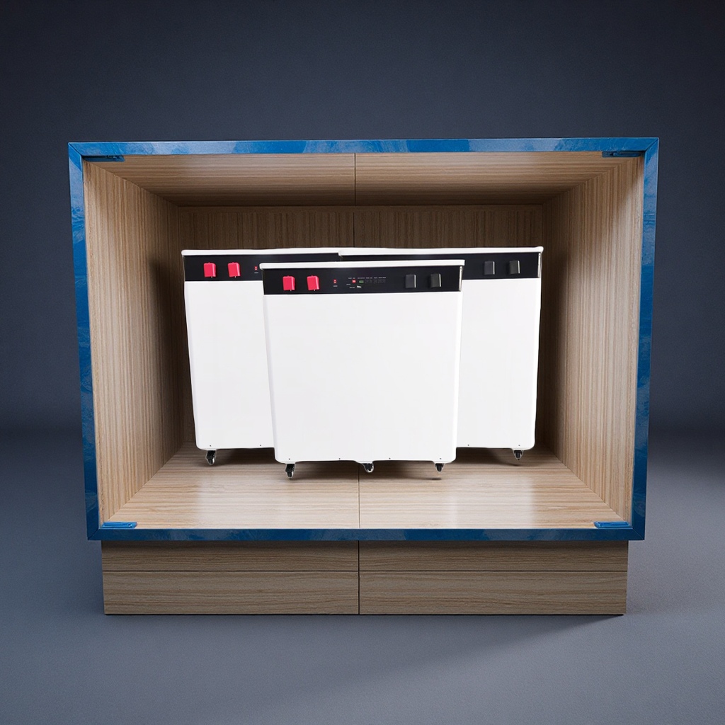 外贸立式51.2V600AH磷酸铁锂储能电池30度电家庭光伏储能系统电工电气太阳能电池片