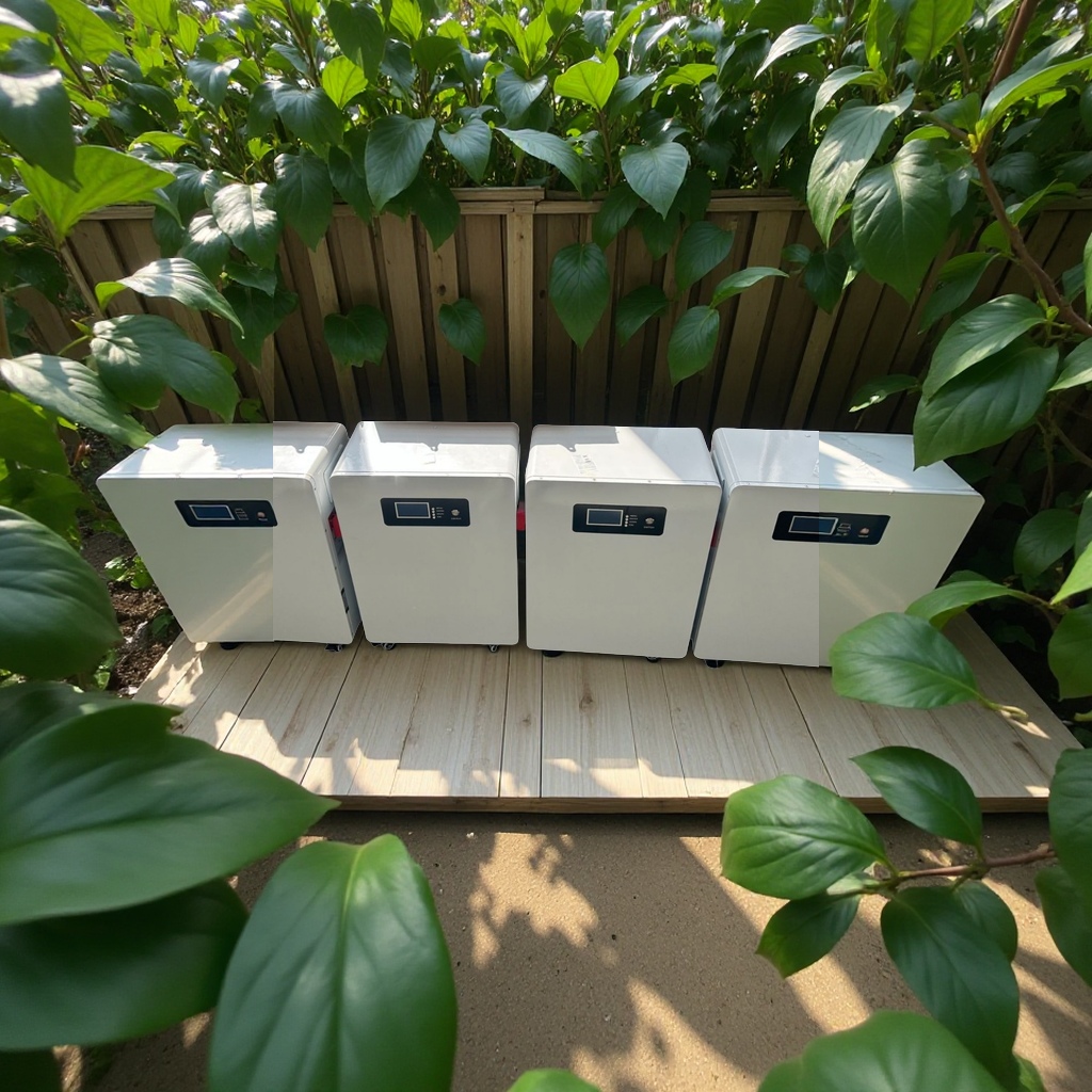 Cross-border foreign trade white floor-standing photovoltaic energy storage battery 25.6V300Ah lithium iron phosphate 7.5 KWH power supply equipment details Picture