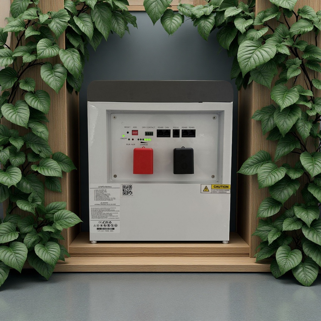 Cross-border foreign trade white floor-standing photovoltaic energy storage battery 30kwh, lithium iron phosphate 51.2V 600Ah household air purifier Specification image