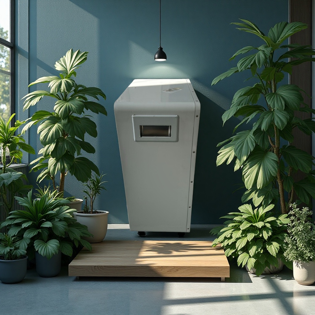 Cross-border foreign trade white floor-standing photovoltaic energy storage battery 25.6V300Ah lithium iron phosphate 7.5 KWH power supply equipment Specification image