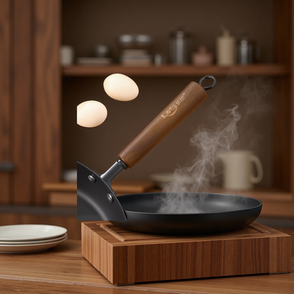 煎锅、平底锅实物图