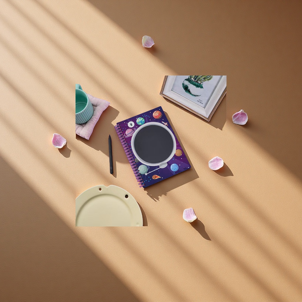 液晶屏绘画板手写板便携式写字板液晶画板手写笔记本儿童学生绘画创意工具