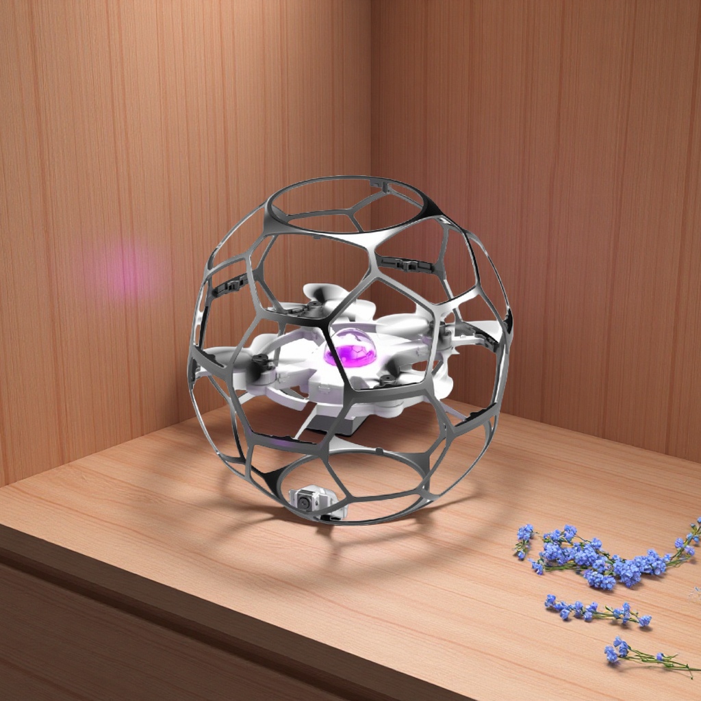 The multi-color 20*20*17.6cm camera-free remote-controlled aircraft can fly for 10 to 12 minutes and be remotely controlled for 70 to 100 meters Application Scenario