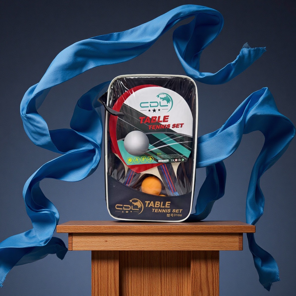 乒乓球拍成品套装学生成人训练比赛横直拍运动户外用品双拍组合