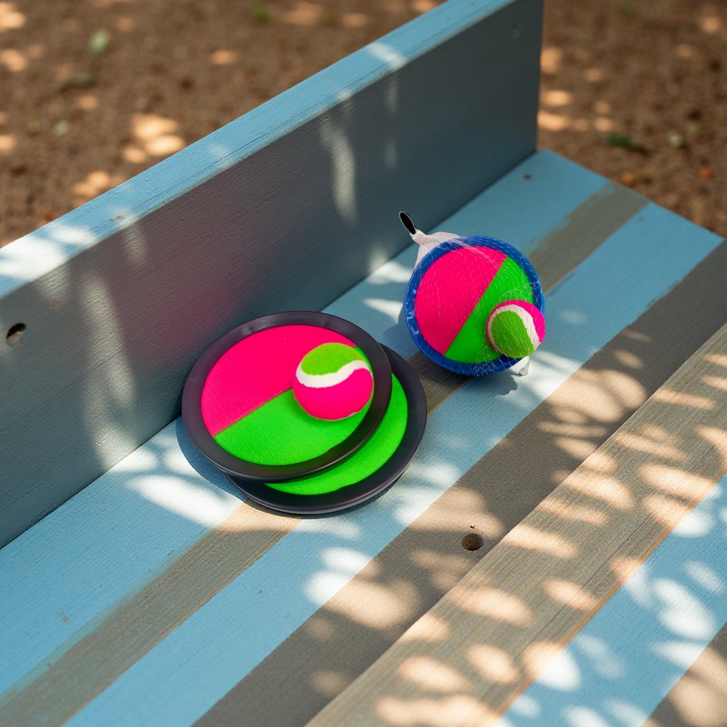 儿童粘粘球玩具室内外亲子运动抛接吸盘球批发休闲传统飞盘飞碟运动玩具