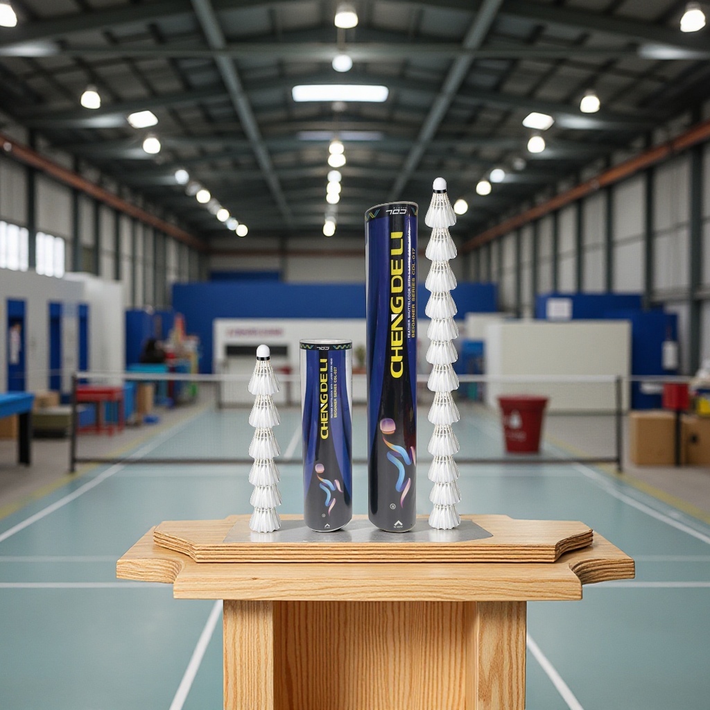 工厂羽毛球户外耐打高弹训练比赛双人室外室内6只12只装批发鹅鸭运动用品