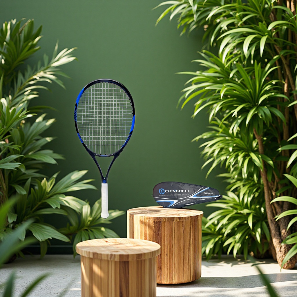 Adult sports training sets, tennis rackets, badminton rackets, high elasticity and durability, indoor and outdoor student outdoor badminton sports equipment Item Picture