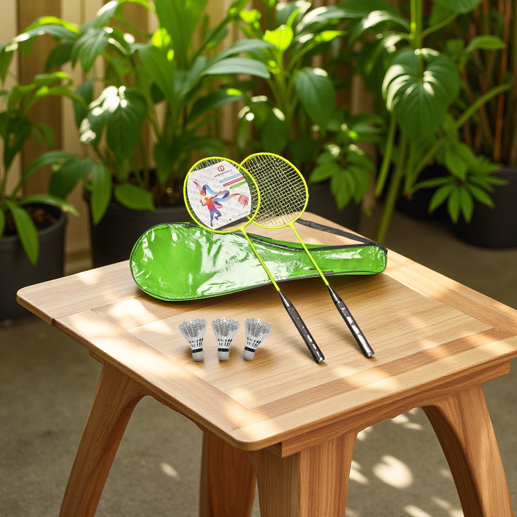 耐打超轻羽毛球拍2支装成人儿童情侣男女运动户外进攻型羽毛球拍网球用品