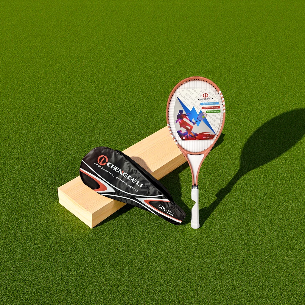 Multi-color tennis trainer, single-player string-along rebound self-practice wonder, adult badminton racket, sports outdoor set, for beginners details Picture
