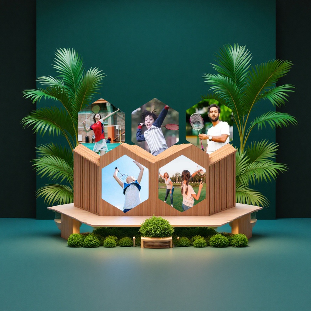 羽毛球拍、网球拍实物图