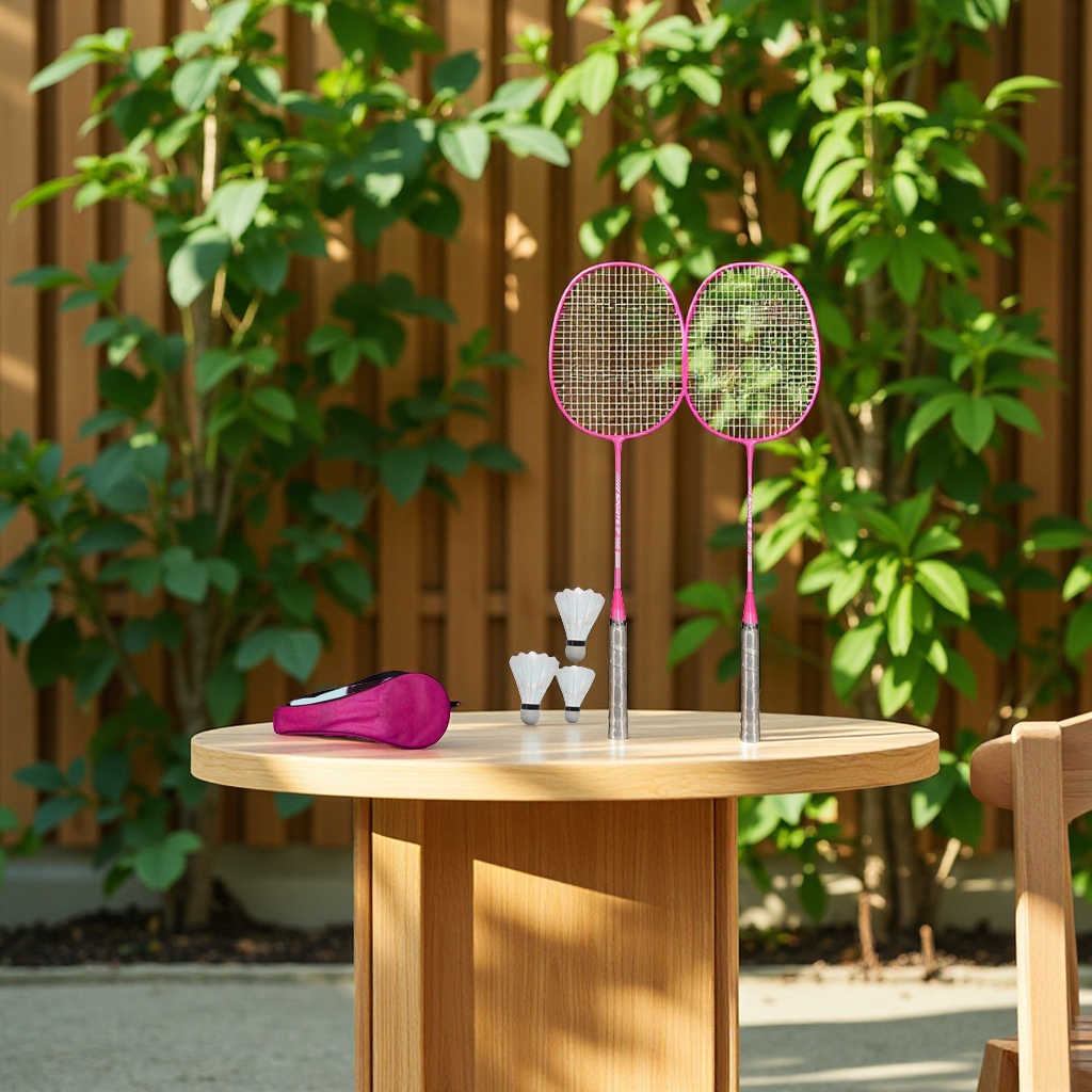 双支成人羽毛球拍正品男女情侣儿童学生进攻型运动户外羽毛球网球拍