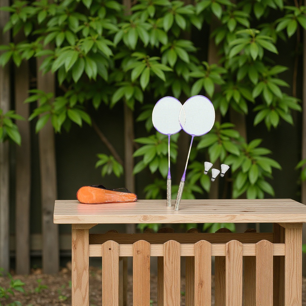 正品羽毛球拍套装耐打高弹力成人儿童专业通用运动户外羽毛球网球拍批发