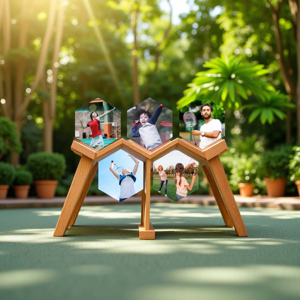 羽毛球拍、网球拍实物图