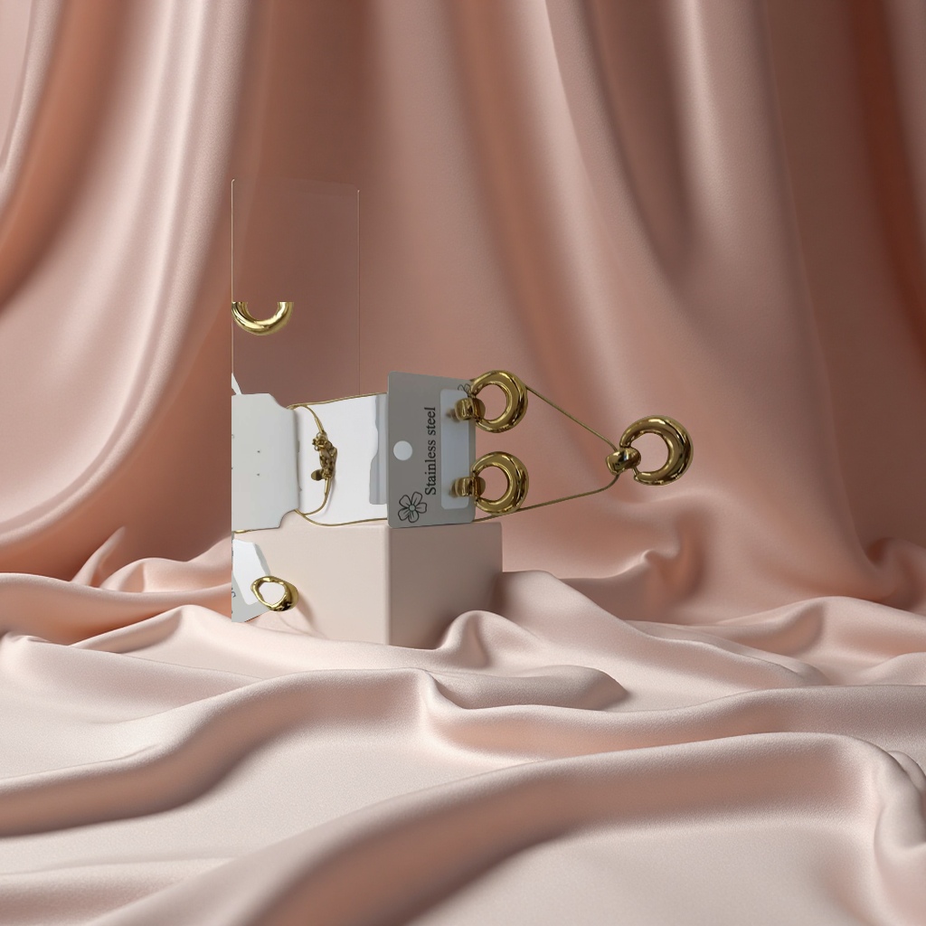 Lily accessories cartoon children's ring necklace set, cute and fun baby jewelry gift options available Specification image