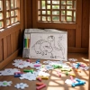 The Doudou jigsaw puzzle children's educational toy integrates the creative tangram puzzle building game and is suitable for children over 3 years old to learn in a fun way Specification image