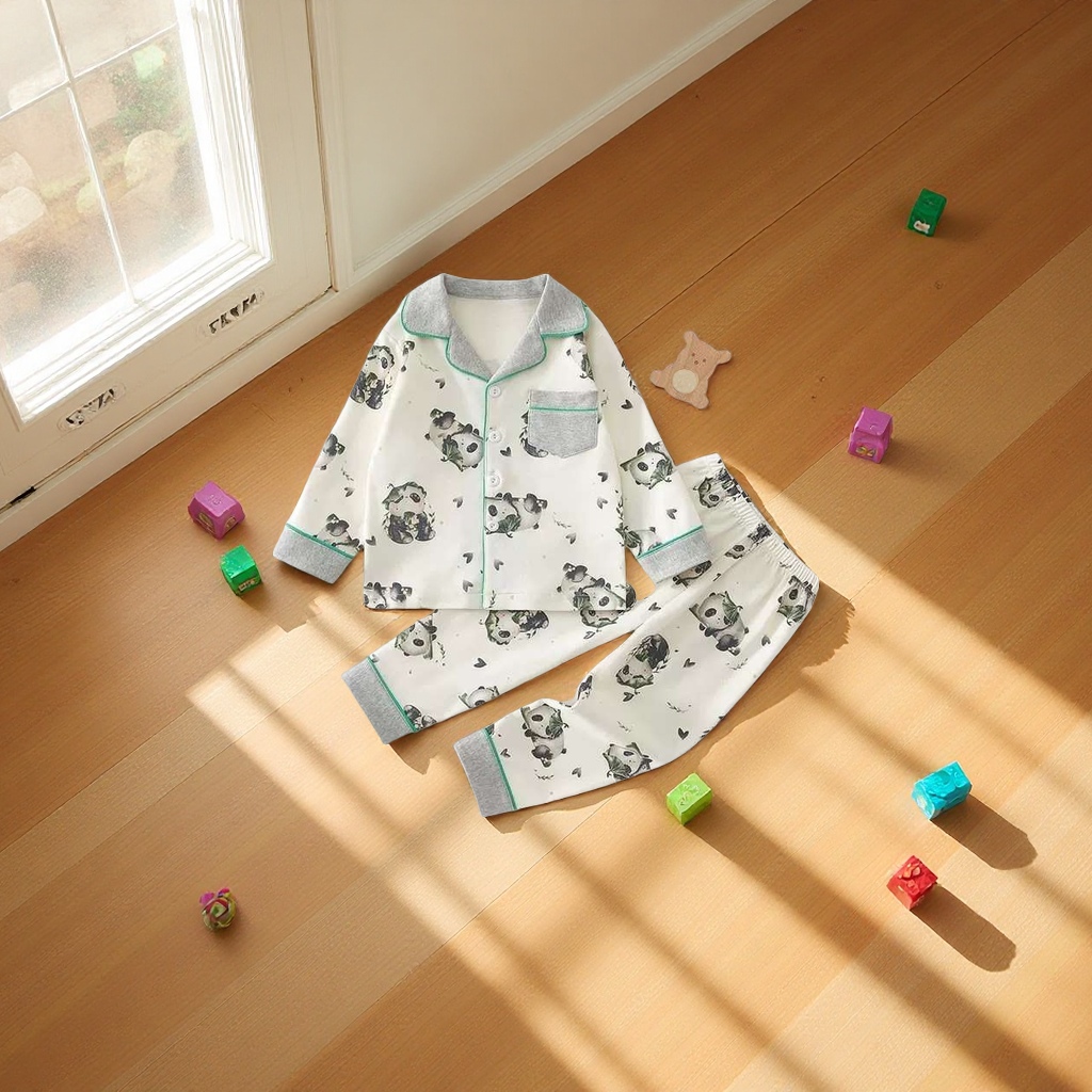 童家居服实物图