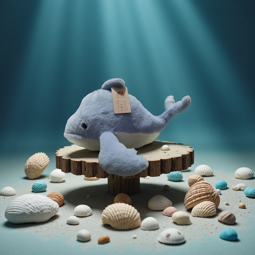 毛绒海豚玩偶柔软可爱儿童抱枕布娃娃礼物生日礼品儿童节玩具新款