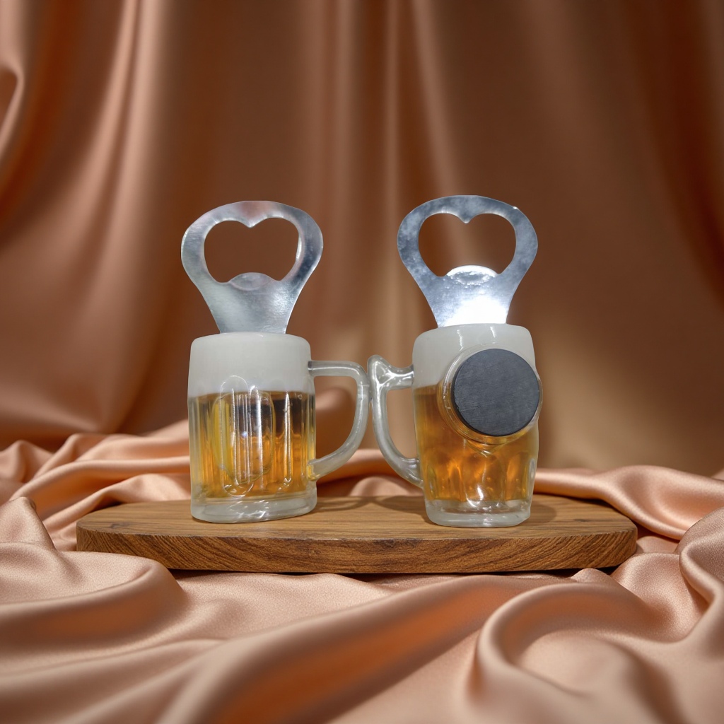 开瓶器磁吸冰箱贴开瓶器仿真复古酒瓶款开瓶器起瓶器子厂家直销