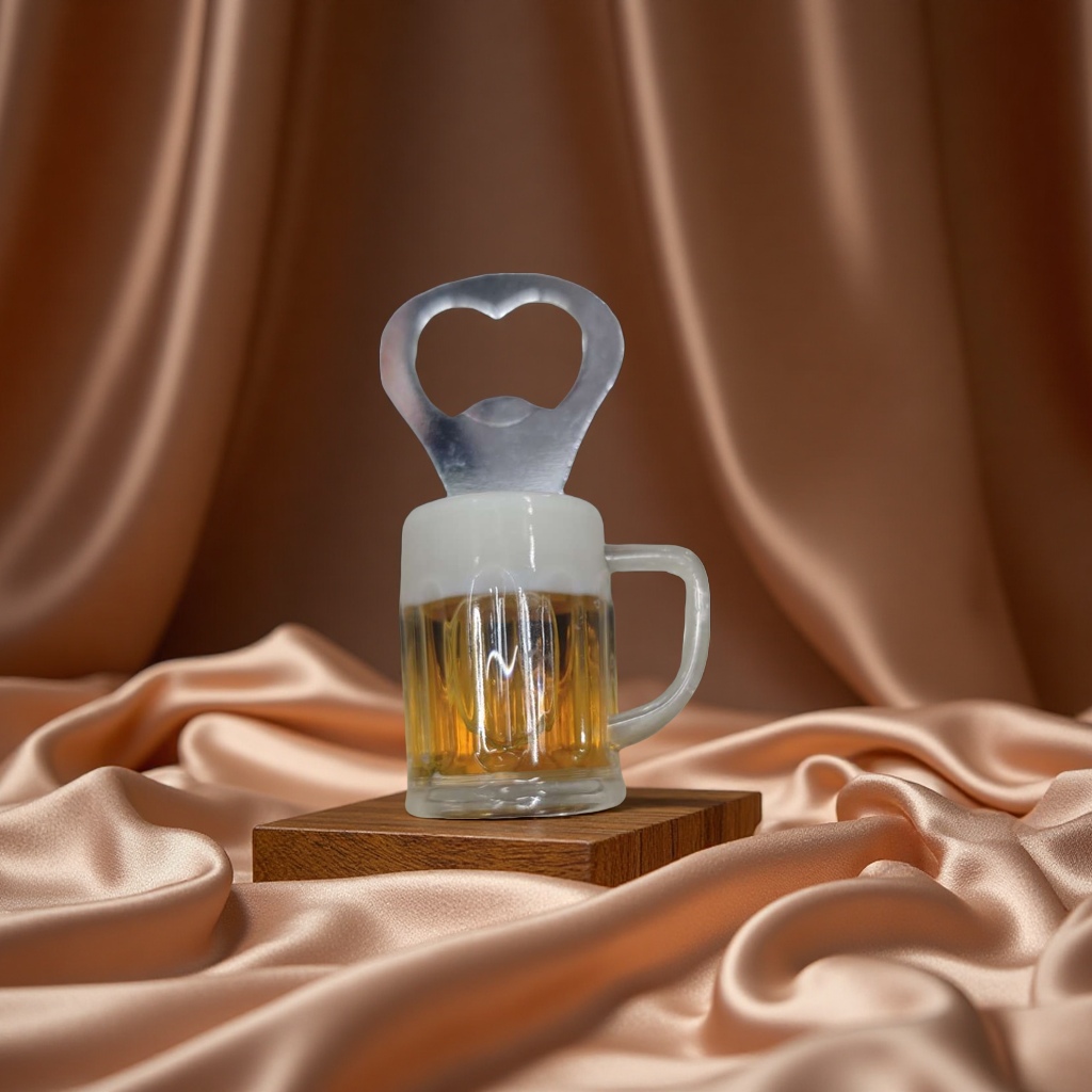 开瓶器，酒杯开瓶器，冰箱贴，白底实物图