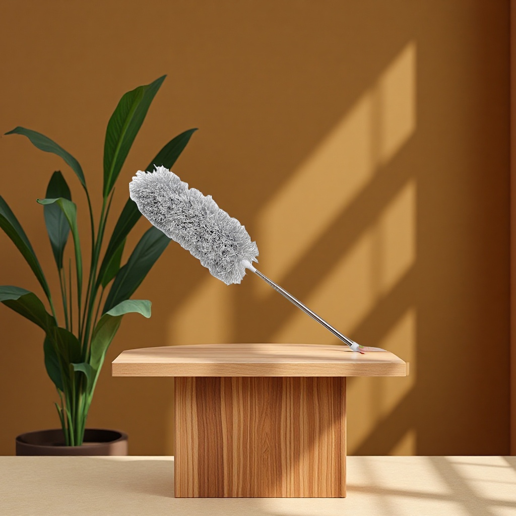 除尘掸鸡毛掸可伸缩灰尘刷除尘工具家用清洁工具可伸缩可弯曲清扫神器房顶清洁工具产品图