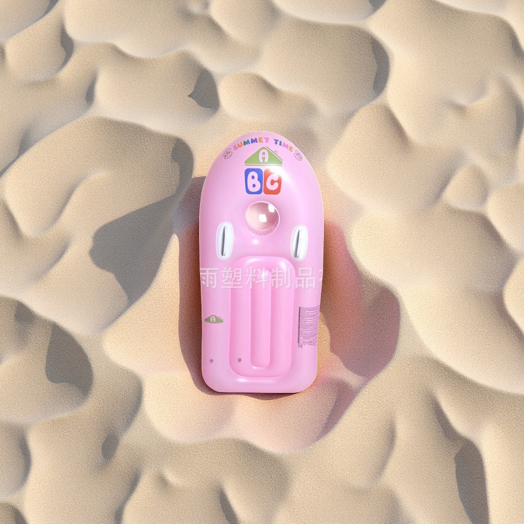 Hongyu's new thickened 120 shell surfboard float with armrests, water play and swimming equipment, children's swimsuits, factory direct sales